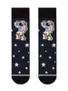 Хлопковые мужские носки HAPPY с рисунками 133 темно-синий