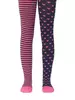 Колготки детские TIP-TOP (весёлые ножки) 355 темно-синий-розовый