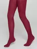 Плотные эластичные детские колготки из микрофибры DAISY bordo