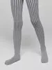 Плотные детские эластичные колготки OLIVIA grey-bianco