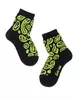 Носки детские Conte-kids TIP-TOP с рисунками 635 черный-салатовый