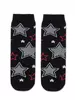 Носки детские махровые SOF-TIKI "Stars" 598 черный-красный