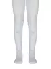Хлопковые детские колготки TIP-TOP с люрексом 545 белый