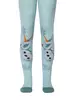 Хлопковые детские колготки с люрексом. стразами ©Disney Frozen 512 бледно-бирюзовый