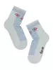 Хлопковые детские носки TIP-TOP 007 светло-голубой