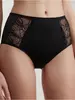 Трусы женские «слип» с высокой линией талии AURA RP2079 черный
