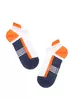 Носки мужские DIWARI ACTIVE (ультракороткие) 083 джинс-оранжевый