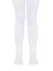 Детские махровые колготки sof-tiki (махровые внутри) однотонные 000 белый