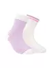 Носки детские Esli (2 пары) 707 белый-сиреневый