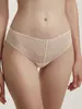 Трусы женские «слип» со средней линией талии VINTAGE RP3116 миндаль