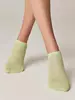 Ультракороткие женские носки ACTIVE с сеточкой 277 салатовый