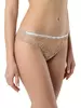 Трусы женские «танга» со средней линией талии NYMPHE TP6045 капучино
