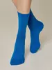 Удлиненные женские хлопковые носки ACTIVE 000 синий