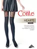 Колготки женскиен с имитацией гольфинов HEARTS FANTASY