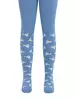 Теплые махровые детские колготки SOF-TIKI (махровые внутри) 643 голубой