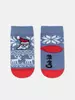 Новогодние детские носки для малышей NEW YEAR 948 светлый джинс