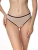 Трусы женские "бикини" PRINT DOTS LB 2546 cappuccino-black