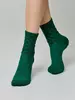 Махровые женские носки из хлопка COMFORT 550 зеленый