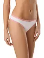 Трусы женские "стринг" lazy days conte lst 1004 (в коробке) white-dusty rose, , 90/XS, CONTE ELEGANT, - 1