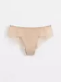 Трусы женские «бикини» из хлопка с итальянским кружевом demure lb 1278 skin, , 90/XS, CONTE ELEGANT, - 1