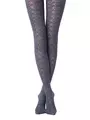 Колготки хлопковые ажурные conte impulse jeans, , 2, CONTE ELEGANT, - 1