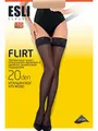 Чулки женские esli flirt 20 new nero, , 27-29 (3/4), ESLI, - 1