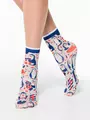Носки женские с новогодними рисунками fantasy 70 125 mix, , 36-39 (23-25), CONTE ELEGANT, - 1