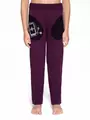 Веселые брюки для девочек с термоэффектом music joy plum, , 110,116-56, CONTE ELEGANT, - 1