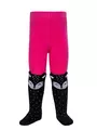 Колготки детские tip-top (мордашки) 573 черный-фуксия, , 62-74 (12), CONTE-KIDS, - 1