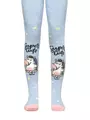 Колготки детские sof-tiki (махровые внутри) с рисунками 521 светло-голубой, , 104-110 (16), CONTE-KIDS, - 1