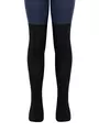 Колготки детские esli 593 черный-т.синий, , 116-122 (18), ESLI, - 1