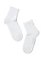Хлопковые детские носки (однотонные) tip-top 000 белый, , 8, CONTE-KIDS, - 1