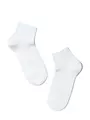 Носки детские короткие (однотонные) esli 000 белый, , 20, ESLI, - 1