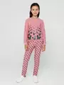 Термолеггинсы для девочек с рисунками mickey style ©disney dusty rose, , 98,104-52, CONTE ELEGANT, - 1