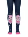 Хлопковые детские колготки tip-top с рисунком "аниме" 509 темно-синий, , 92-98 (14), CONTE-KIDS, - 1