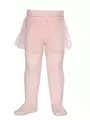 Хлопковые детские колготки tip-top с декоративной юбочкой из фатина 000 персик, , 80-86 (14), CONTE-KIDS, - 1
