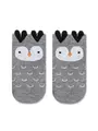Хлопковые детские носки tip-top (мордашки) 603 серый, , 14, CONTE-KIDS, - 1