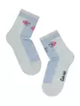 Хлопковые детские носки tip-top 007 светло-голубой, , 22, CONTE-KIDS, - 1