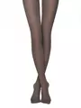 Плотные меланжевые колготки ofelia grey, , 2, CONTE ELEGANT, - 1