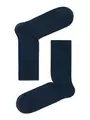 Хлопковые мужские носки esli 000 темно-синий, , 40-42 (25-27), ESLI, - 1
