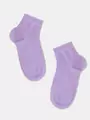 Носки детские короткие (однотонные) esli 000 сиреневый, , 14, ESLI, - 1