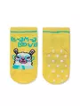 Антискользящие детские носки tip-top с рисунком «лама» 470 св.желтый, , 10, CONTE-KIDS, - 1