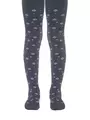 Детские колготки sof-tiki (махровые внутри) с рисунками 396 темно-серый, , 128-134 (20), CONTE-KIDS, - 1