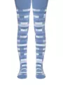 Детские колготки sof-tiki (махровые внутри) с рисунками 393 голубой, , 116-122 (18), CONTE-KIDS, - 1