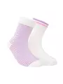 Носки детские esli (2 пары) 707 белый-сиреневый, , 14, ESLI, - 1