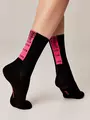 Носки женские (удлиненные) conte active 433 черный-розовый, , 40-41 (27), CONTE ELEGANT, - 1