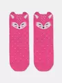 Хлопковые детские носки tip-top (мордашки) 604 розовый, , 12, CONTE-KIDS, - 1