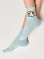 Носки детские "веселые ножки" 941 бледно-бирюзовый, , 20, CONTE-KIDS, - 1