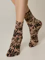 Носки женские с рисунком «граффити» fantasy 22с-50сп nero-natural, , 36-39 (23-25), CONTE ELEGANT, - 1