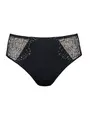 Трусы женские «слип» со средней линией талии satin tp3147 черный, , 106/XL, CONTE ELEGANT, - 1